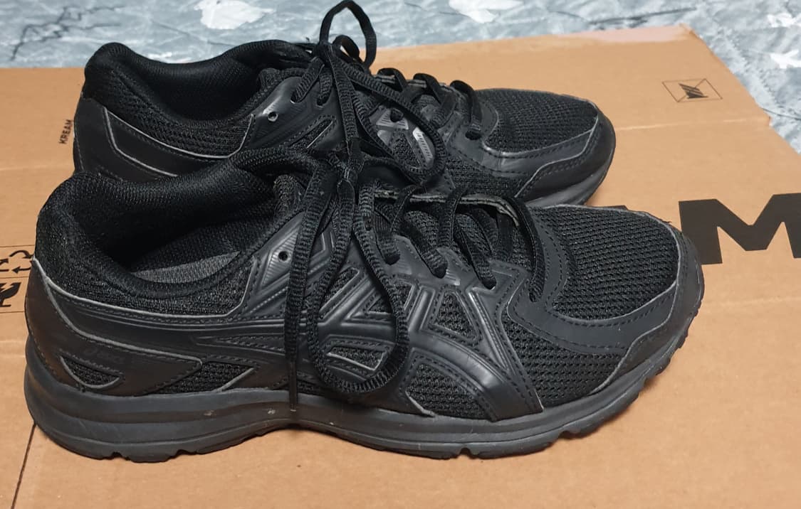 아식스 조그100 2 올블랙 (240) 상품이미지2