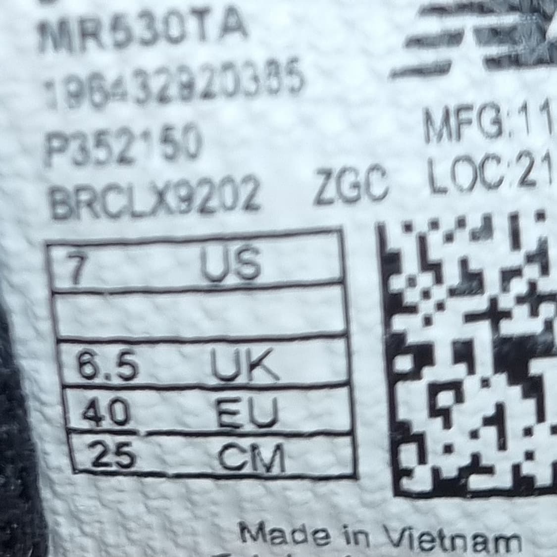 뉴발란스 530 실버 운동화 250 상품이미지6