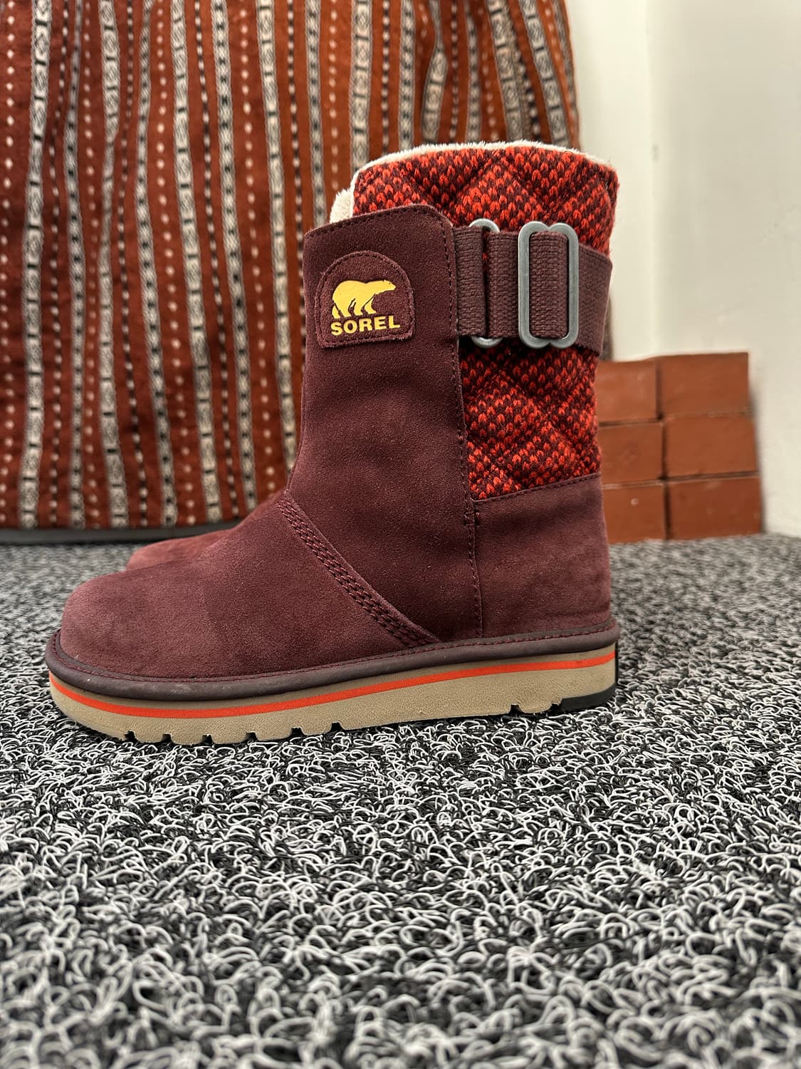 Sorel 여성 부츠 버건디 230mm 상품이미지4