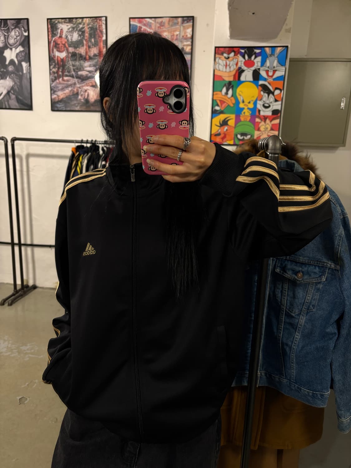 아디다스 검금 져지 상품이미지1