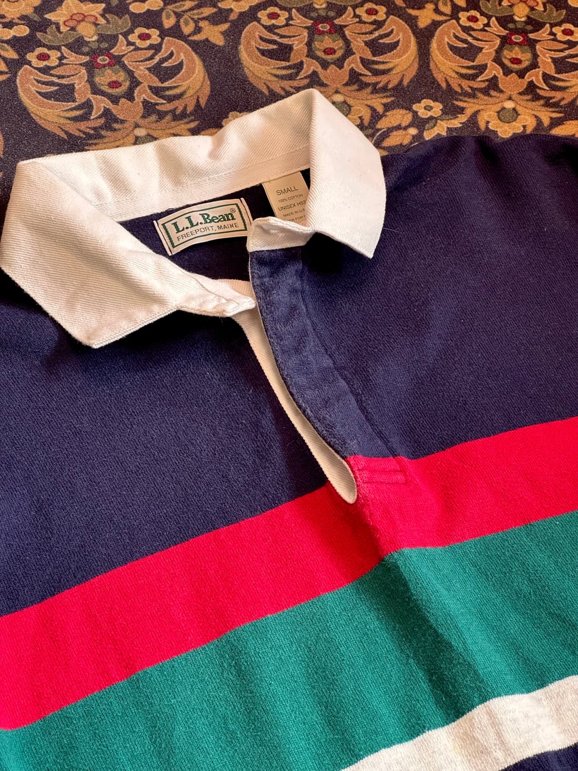 엘엘빈 러거셔츠 럭비셔츠 made in USA 상품이미지6