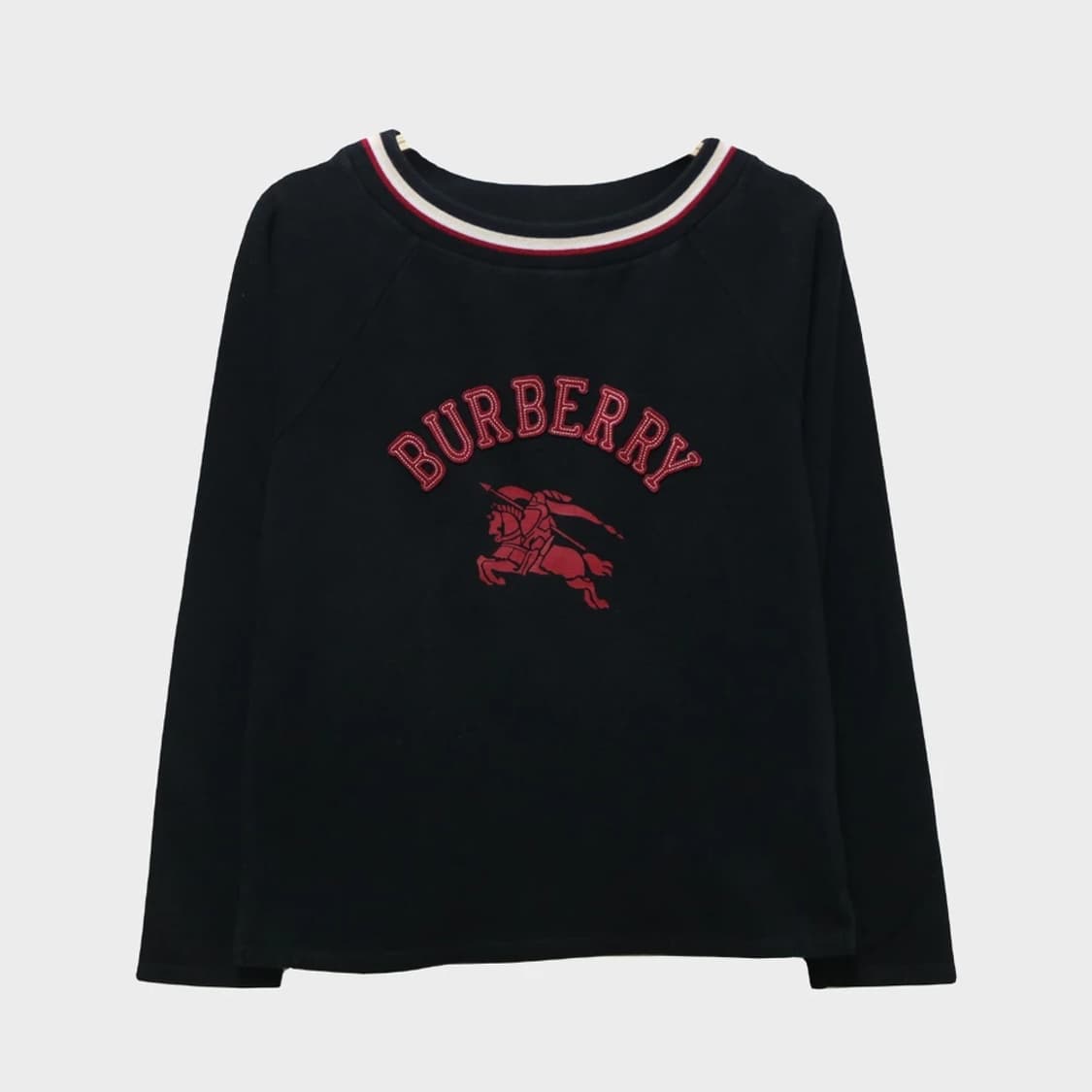 버버리 런던 래글런 긴팔 티셔츠 63488 상품이미지1