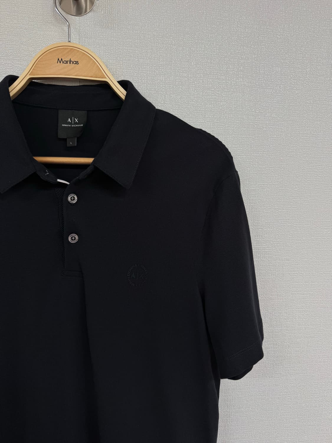아르마니 익스체인지 카라 반팔 티셔츠 상품이미지2