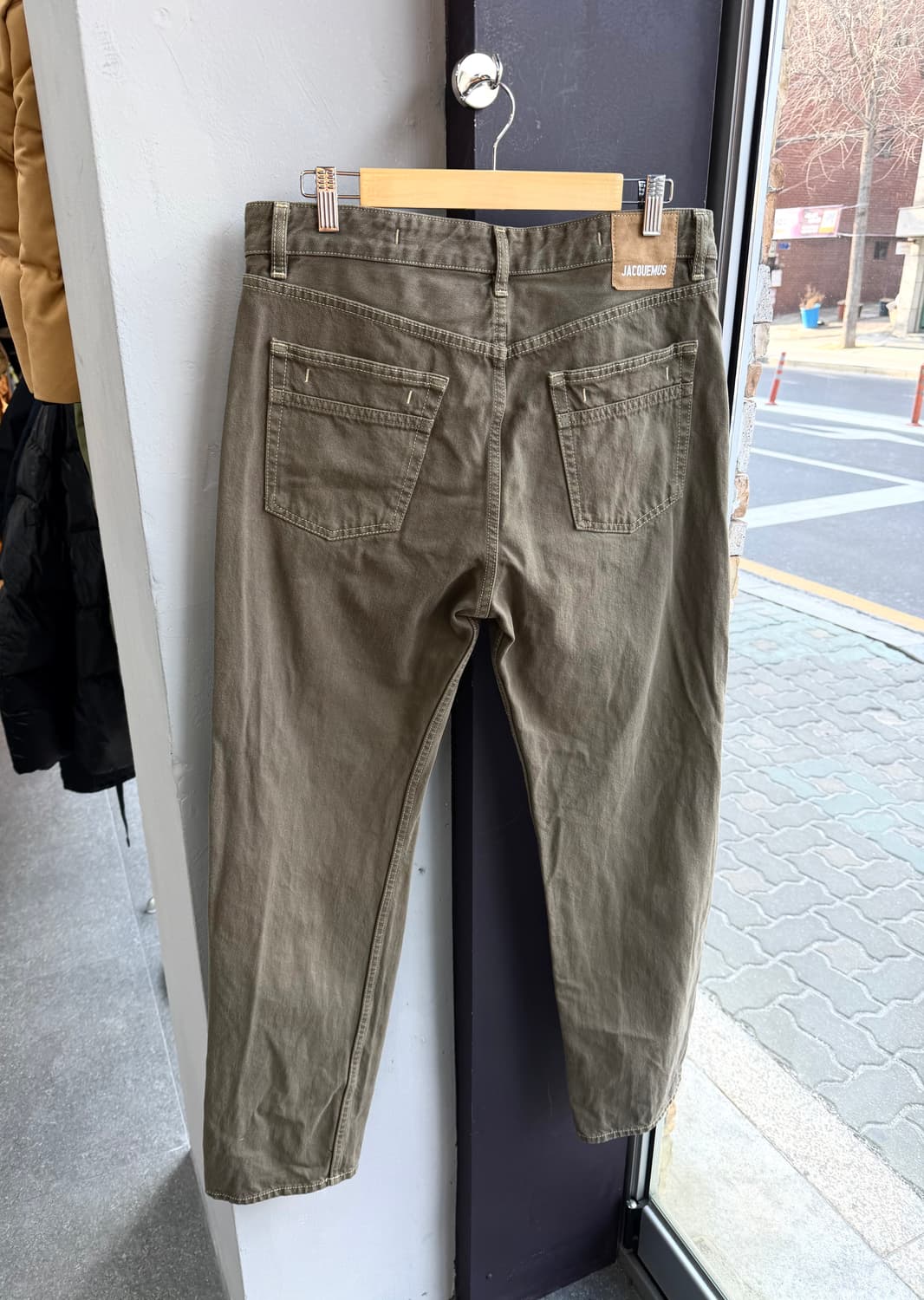 32~33/ 자크뮈스 LE PAPIER 브라운 데님 팬츠 상품이미지8