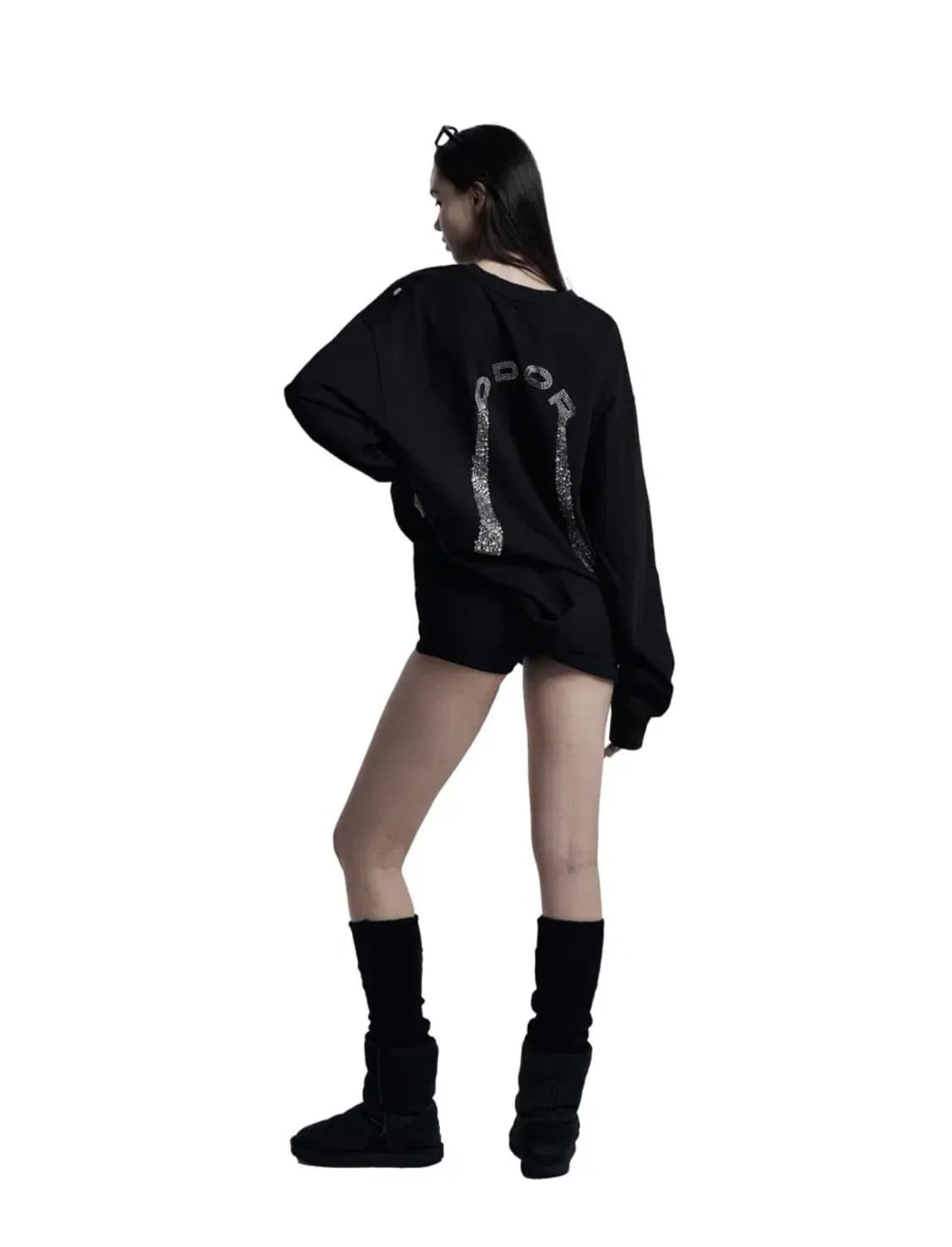 오도어 odor 큐빅 슬리브 박스티 롱슬리브 판매 양도 합니다 상품이미지3