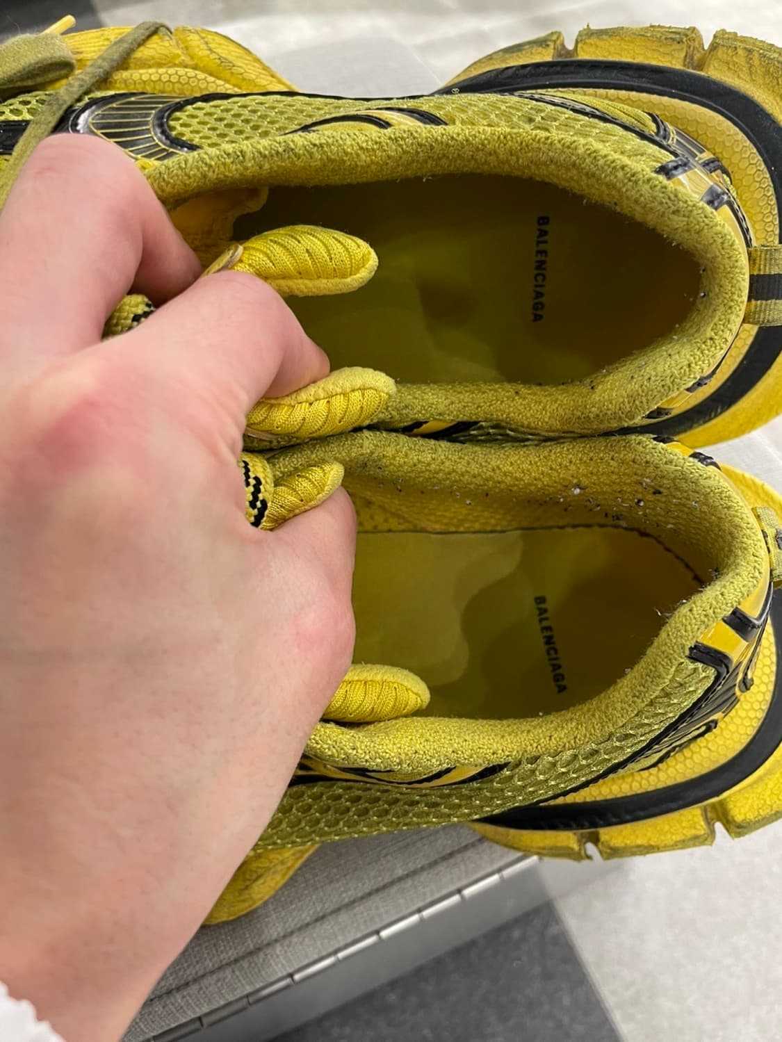 [42] 발렌시아가 3xl 스니커즈 옐로우 상품이미지5