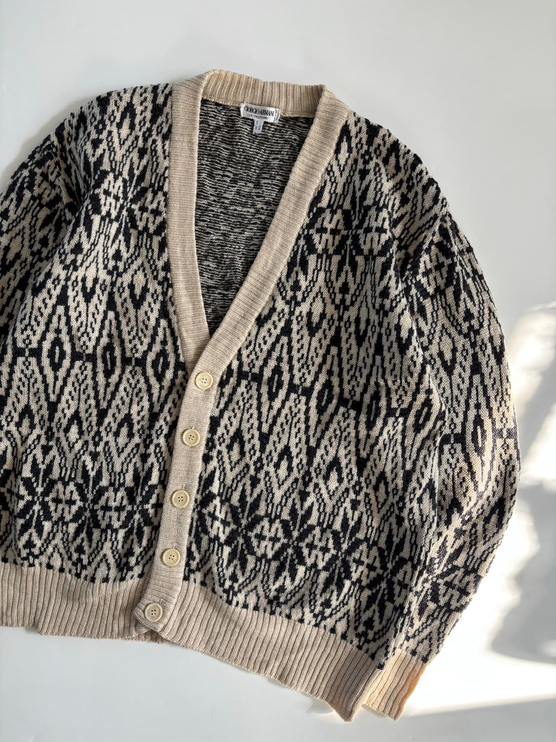 Giorgio Armani 패턴 가디건  상품이미지6