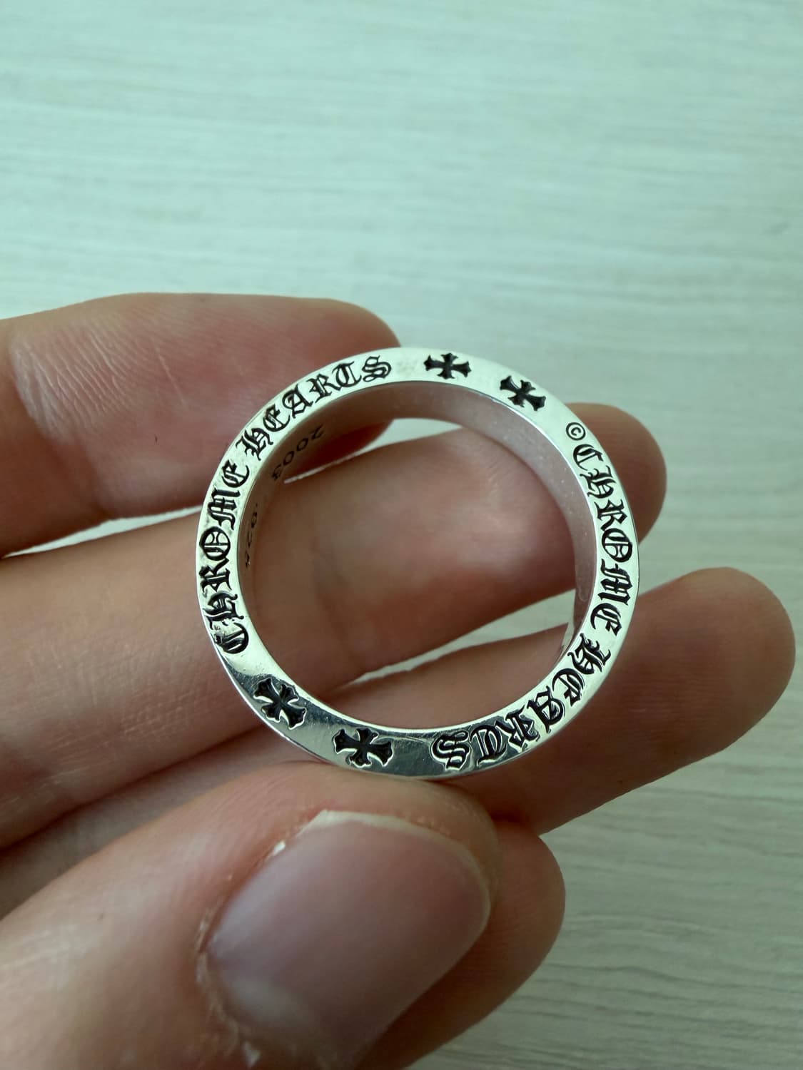 [us12] 크롬하츠 포에버 링 6mm 상품이미지1