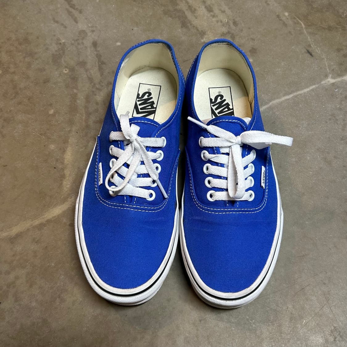 265) 반스 어센틱 블루 스니커즈 신발 상품이미지2