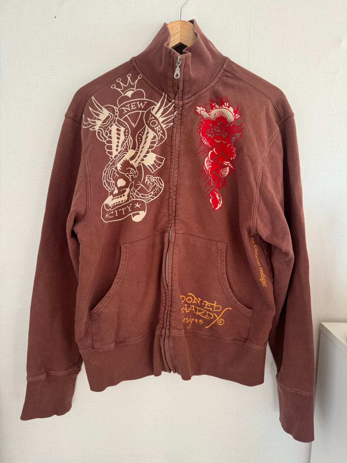 Vintage Ed Hardy Zipup Jacket  상품이미지1