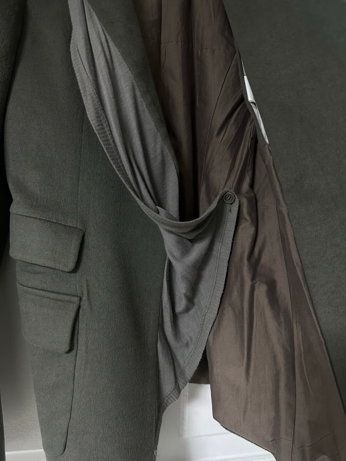 릭오웬스 울 블레이저 상품이미지2