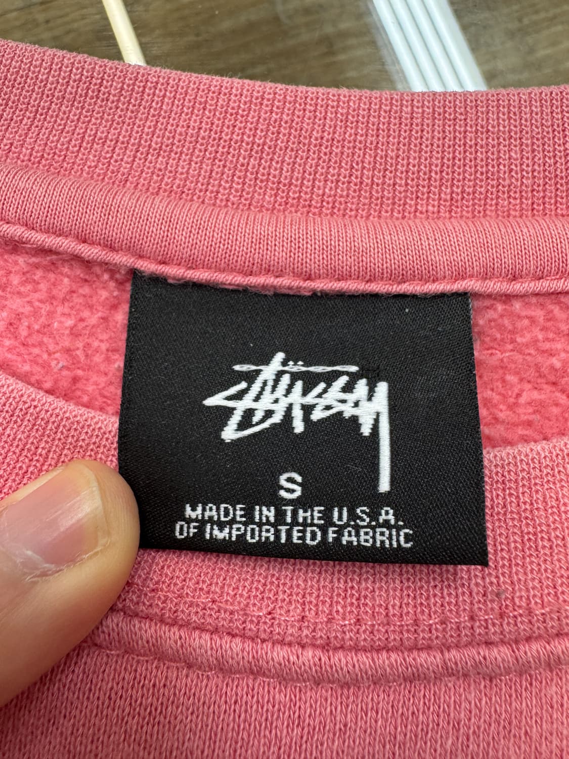 스투시 빅 스탁 로고 크루넥 상품이미지6