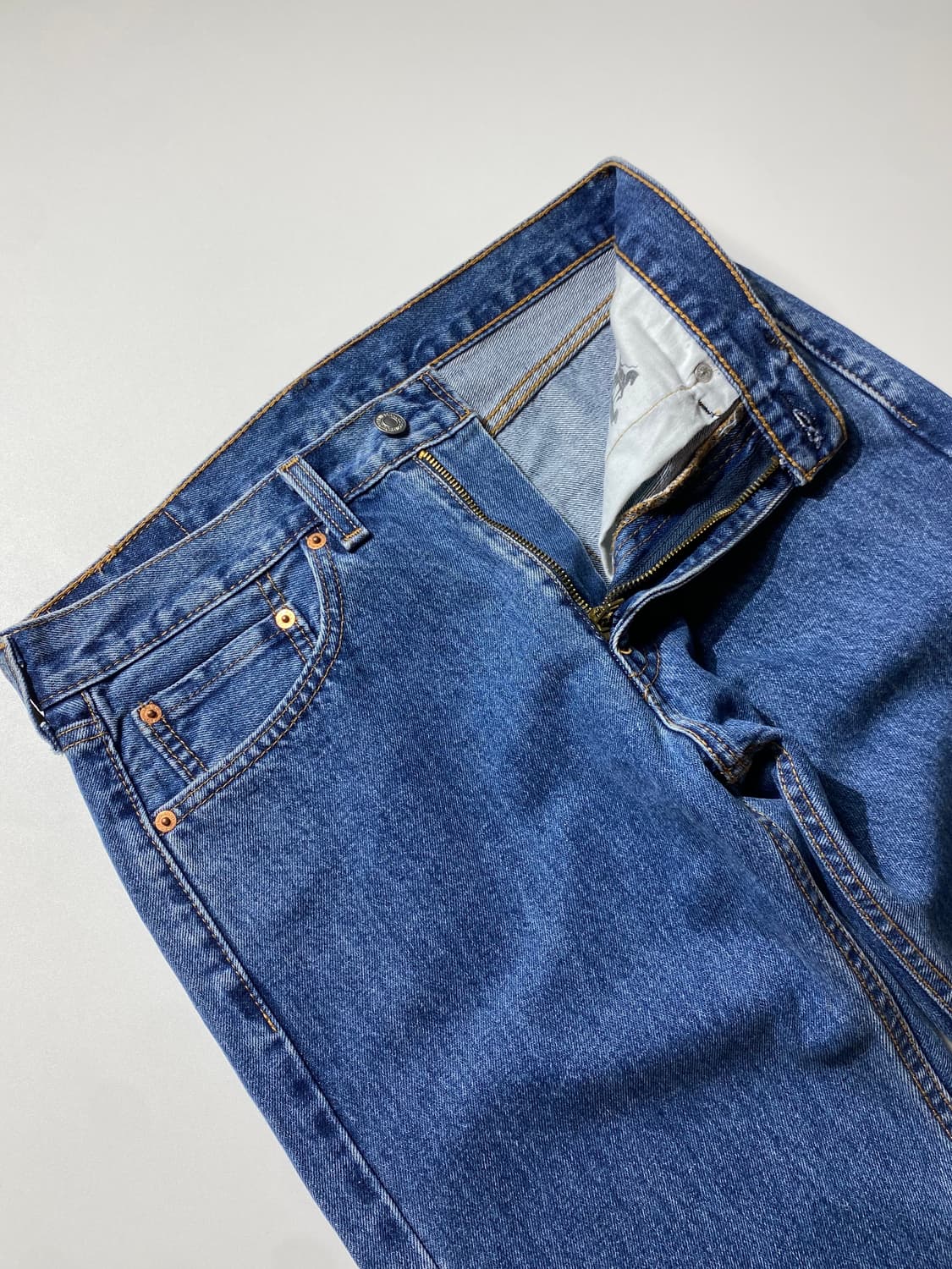 [31] Levi's 505 리바이스 레귤러 핏 데님팬츠 상품이미지5