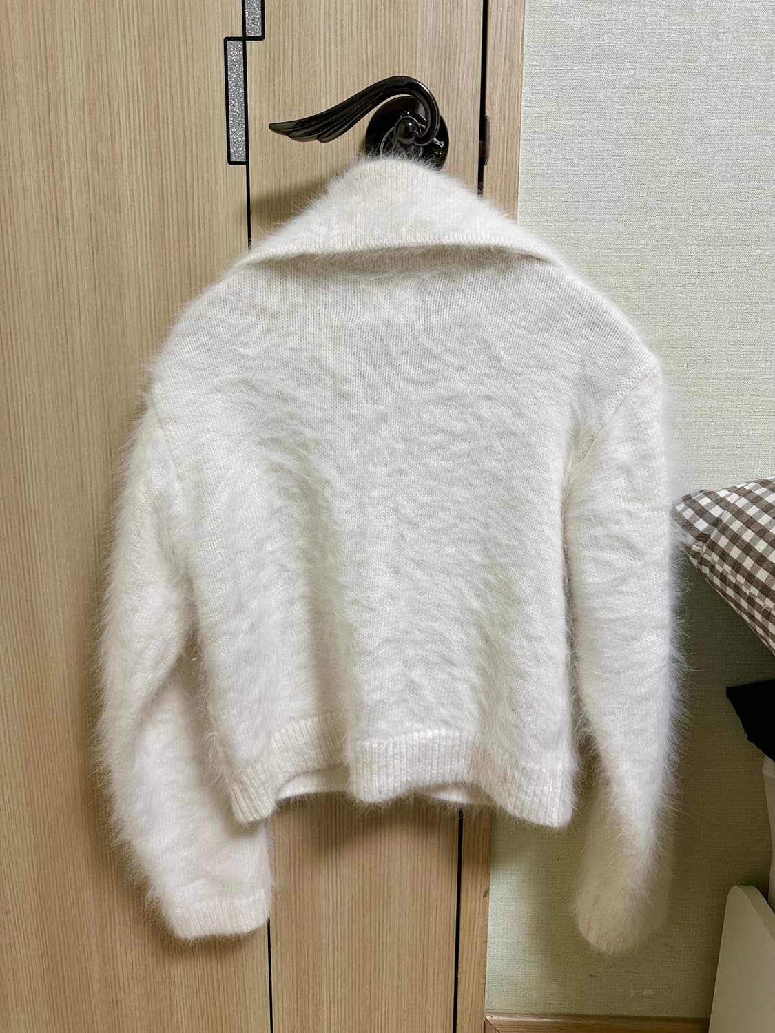 aopt 아옵트 앙고라 가디건 아이보리 S 상품이미지3