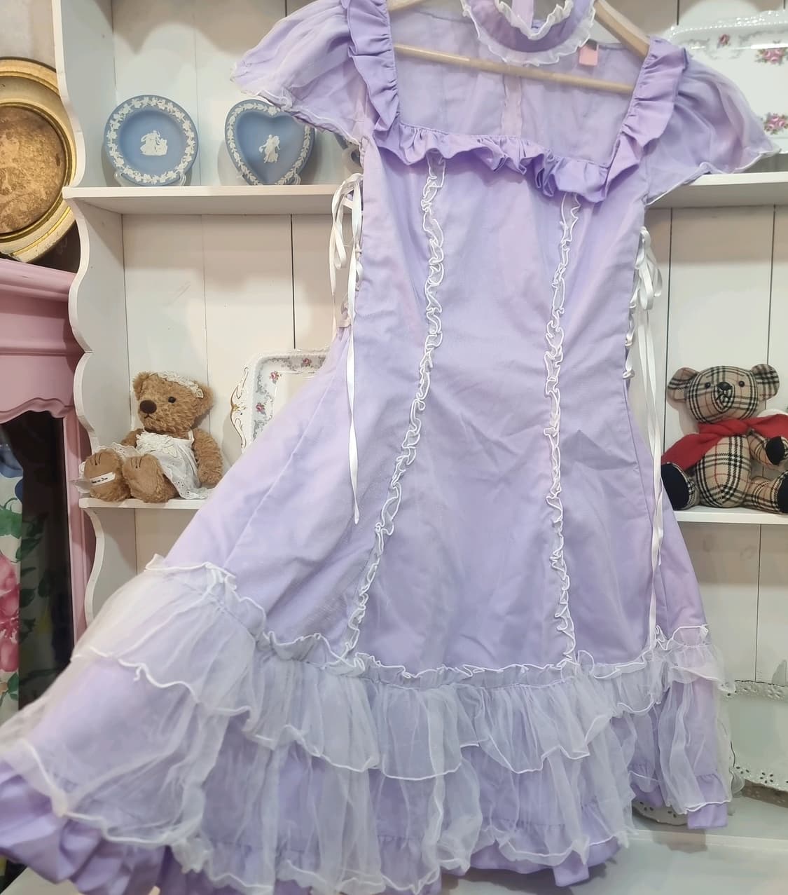 바디라인 라벤더프릴 로리타 원피스 상품이미지3