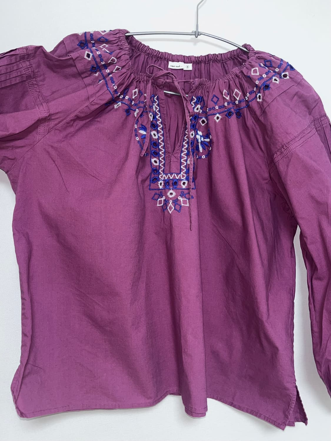 니코앤드 코튼 블라우스 size 4 상품이미지3