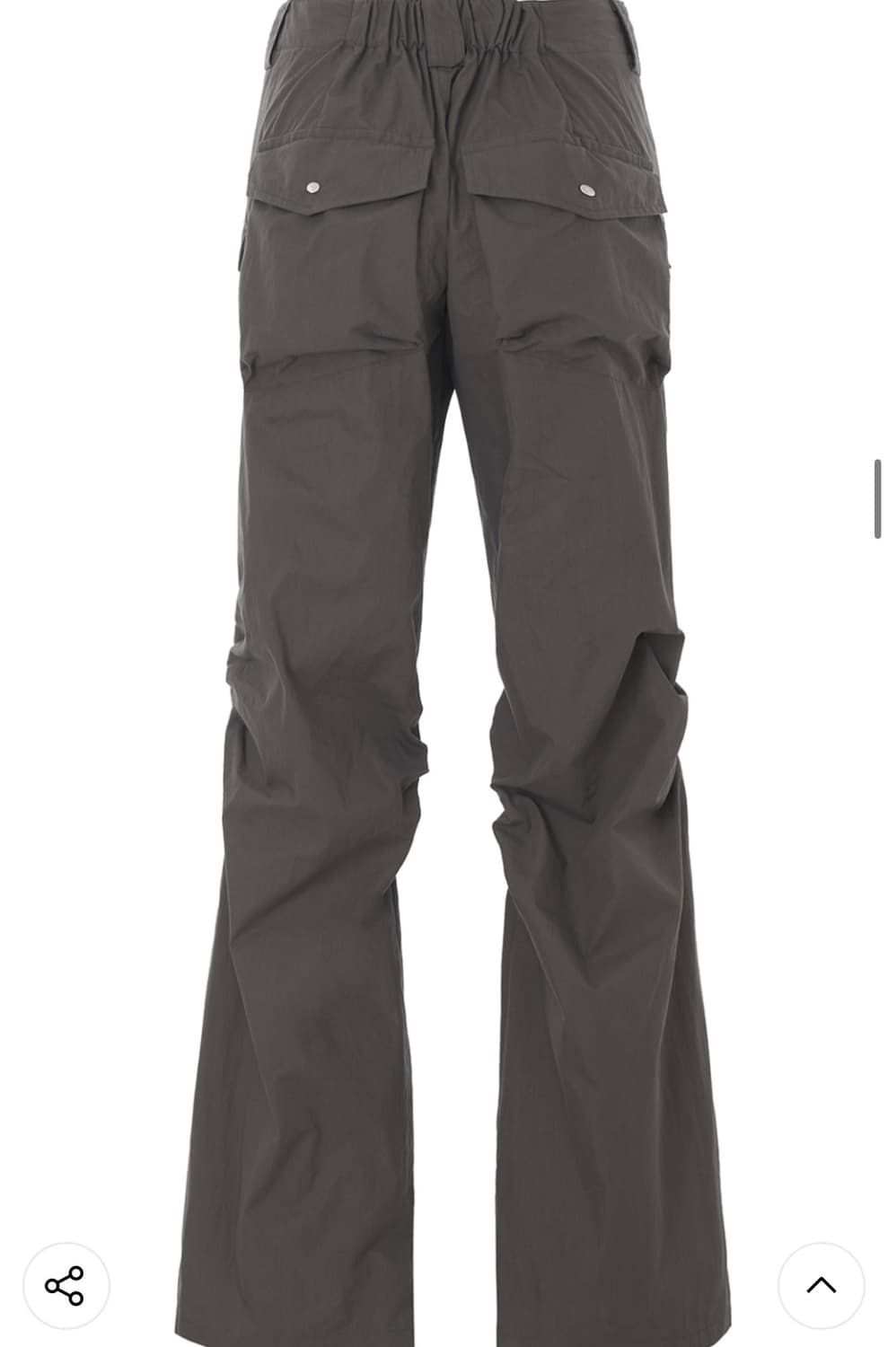 EXPOSURE ZIP DETAIL PANTS (UNISEX) CHARC 상품이미지2