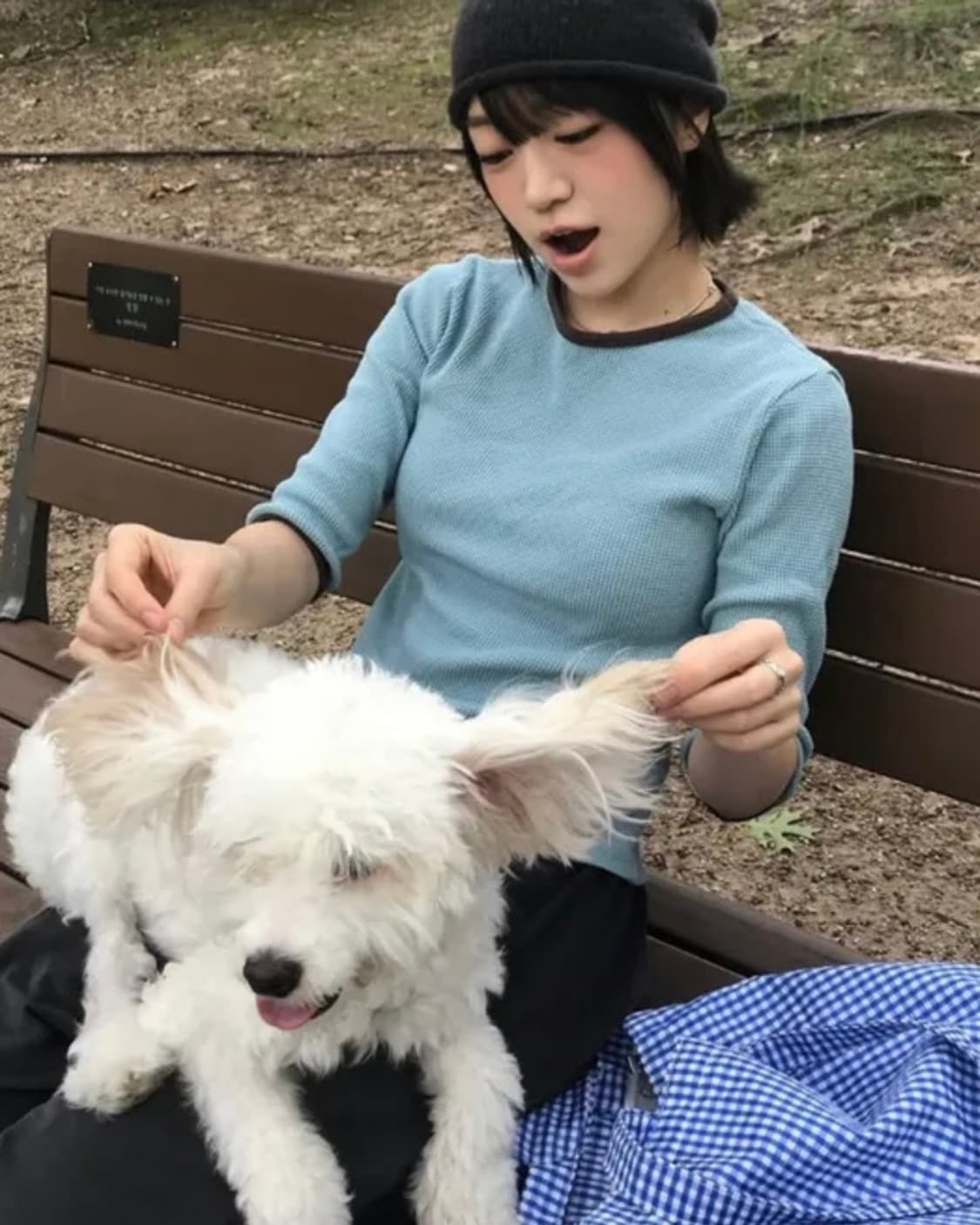 김아홉 와플링거티 블루 상품이미지2