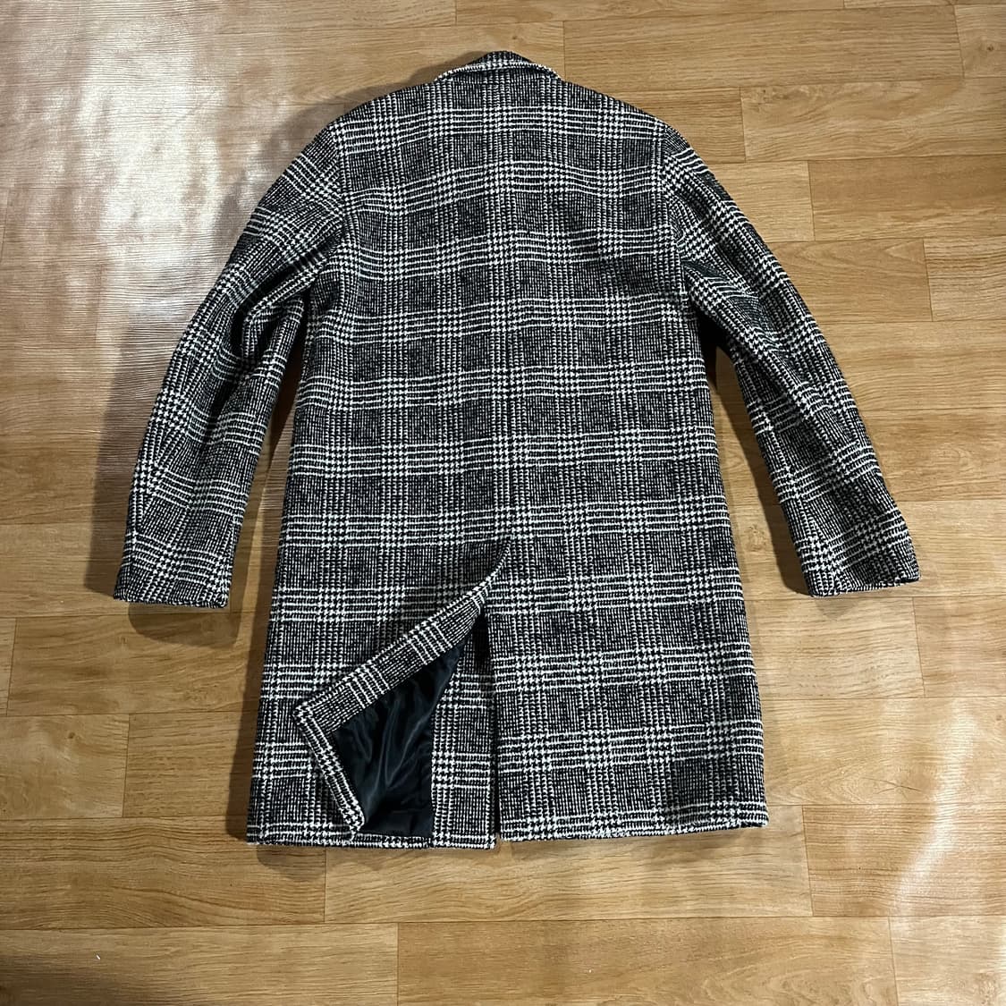 [95] 산드로 글렌체크 울코트 상품이미지6