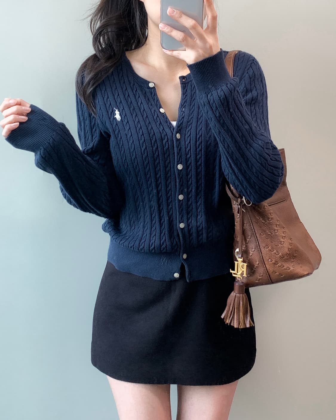 폴로 가디건 상품이미지1