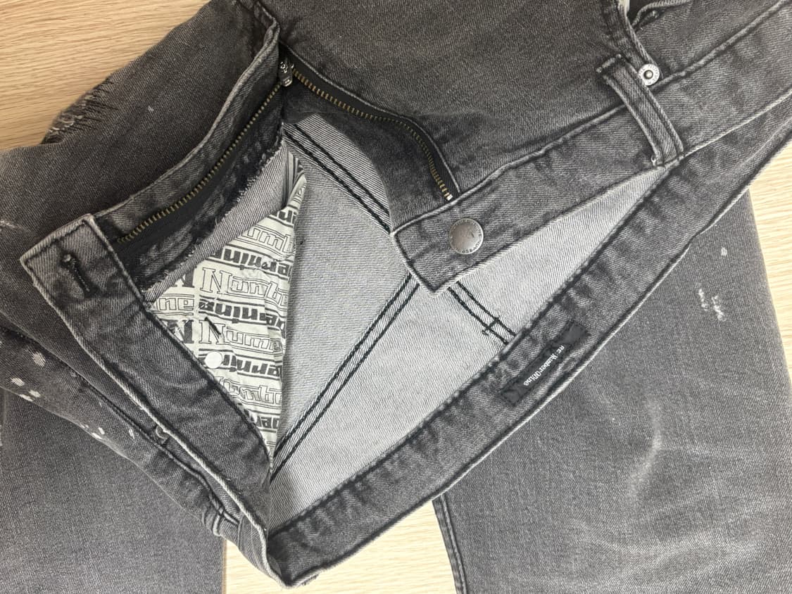 넘버나인 총알데님 3size 상품이미지3