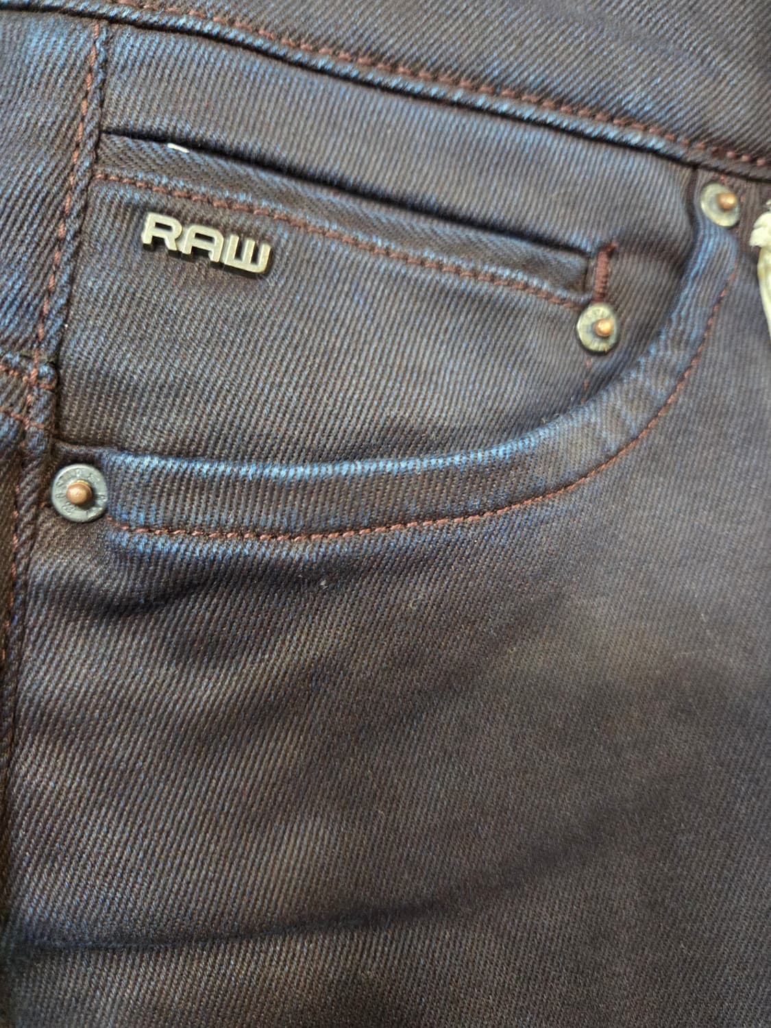 G-Star RAW 미지 집 블랙 바지(26/스판) 상품이미지4