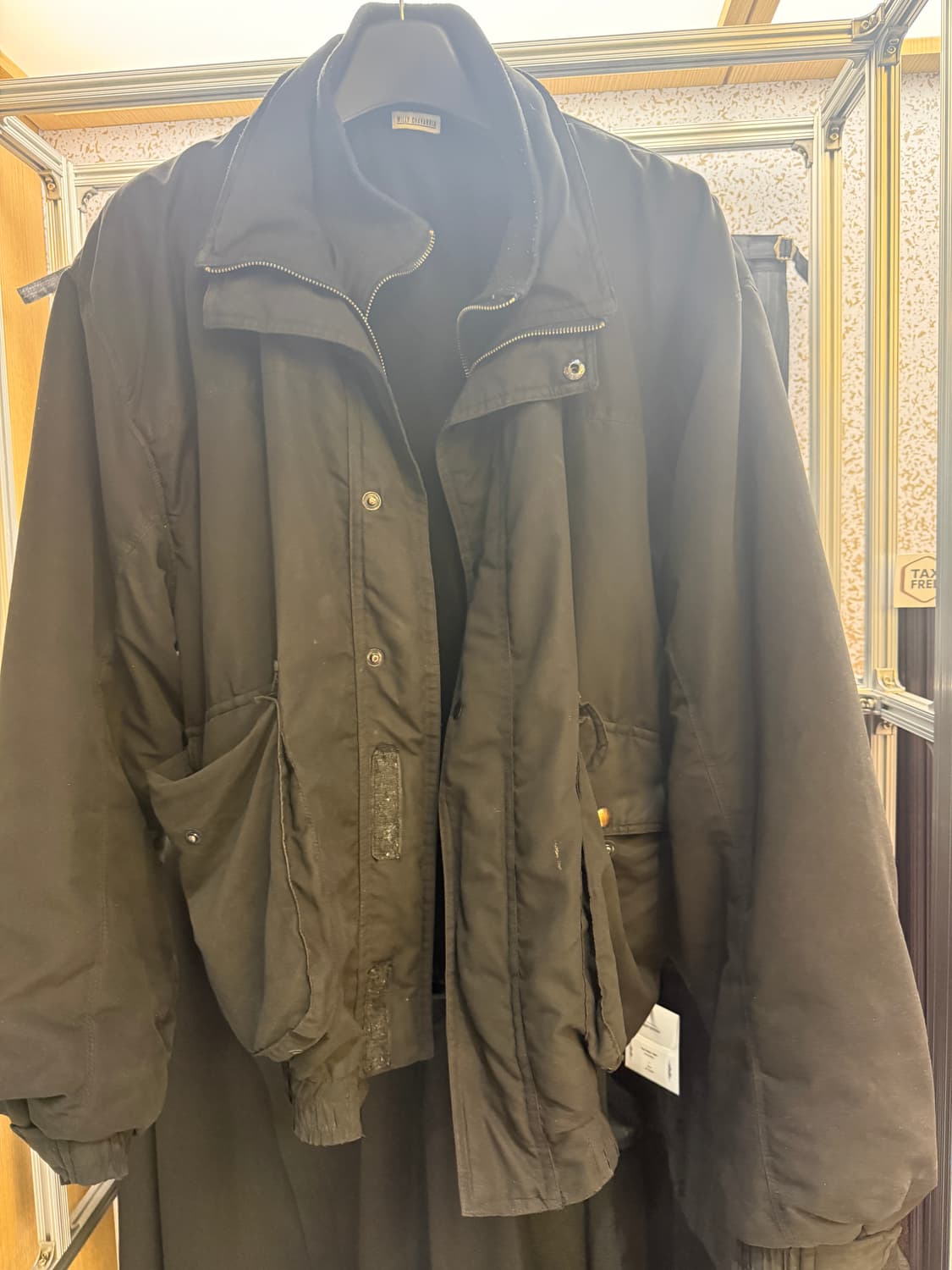 윌리차바리아 자켓 블랙 XL 55만 상품이미지9