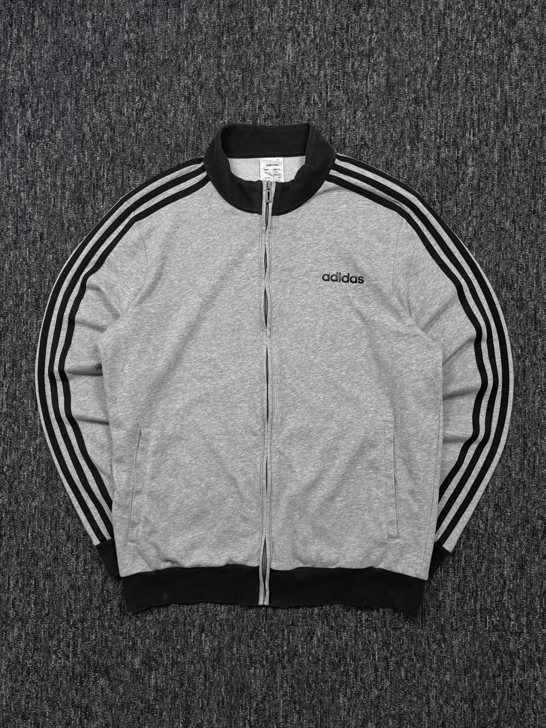 아디다스 그레이 져지 집업 상품이미지3