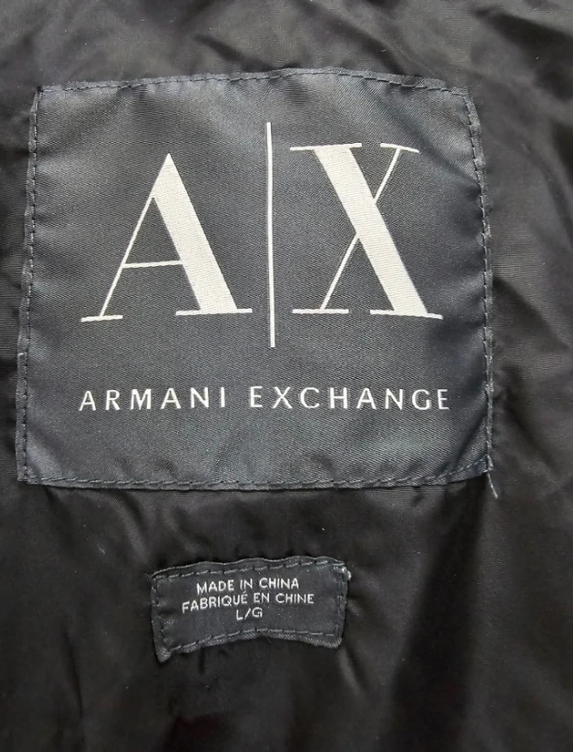아르마니 Armani Exchange 후드 패딩 조끼 L 상품이미지9