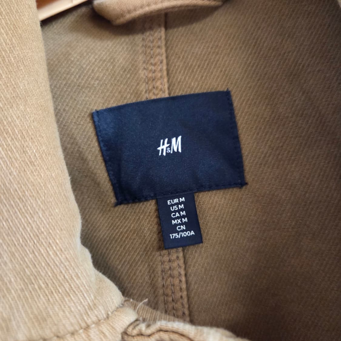 H&M 박시 트윌 포켓 워크 자켓 상품이미지6