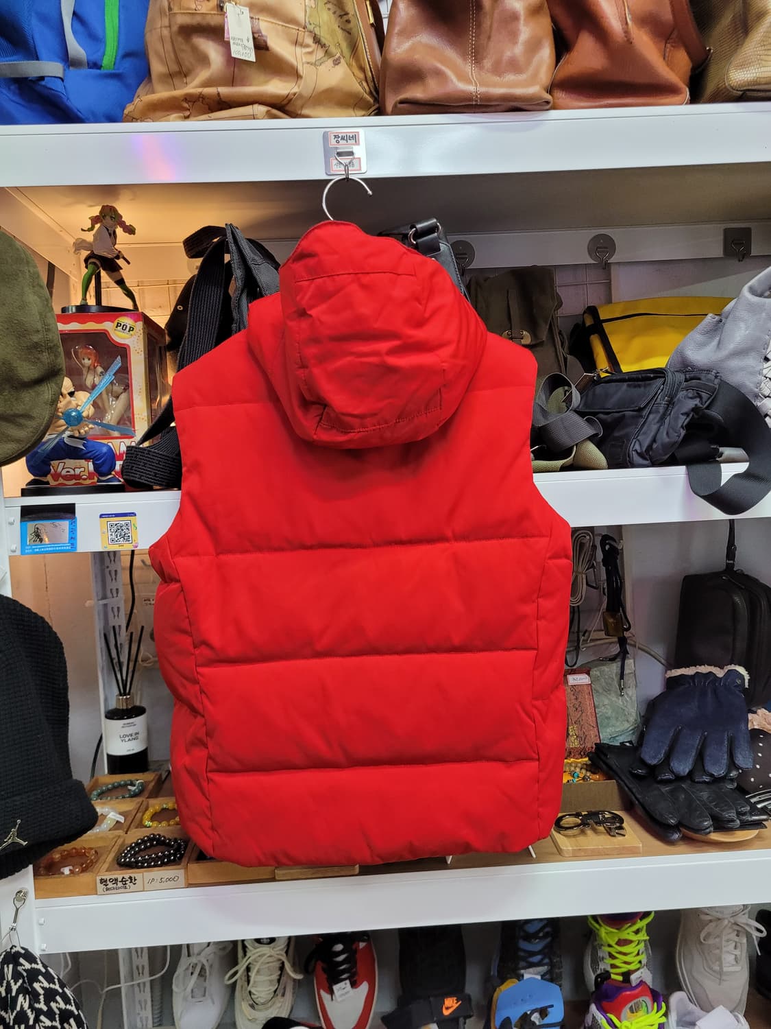 Polo 폴로 랄프로렌 레드 패딩 조끼 상품이미지2