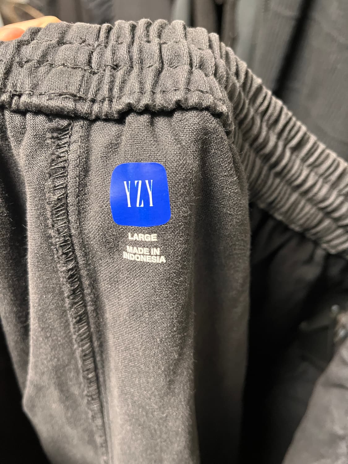 이지 갭 엔지니어드 바이 발렌시아가 사틴 카고 팬츠 블랙 L 상품이미지2