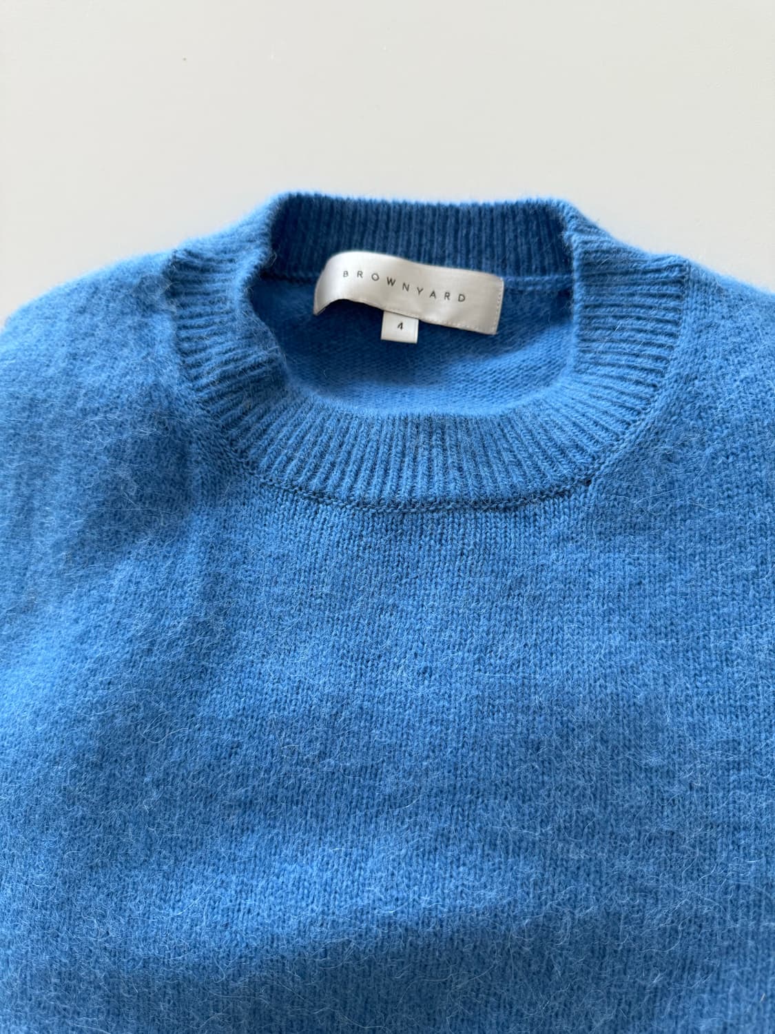 브라운야드 모헤어 니트 2종 상품이미지2