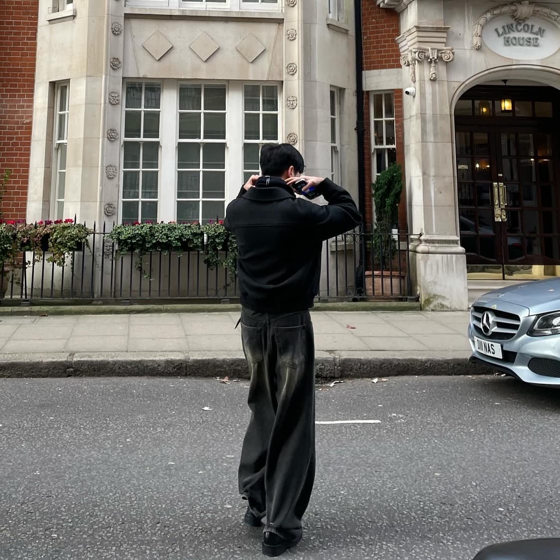 [00] 어나더 오피스 Volume Blouson caviar 상품이미지1