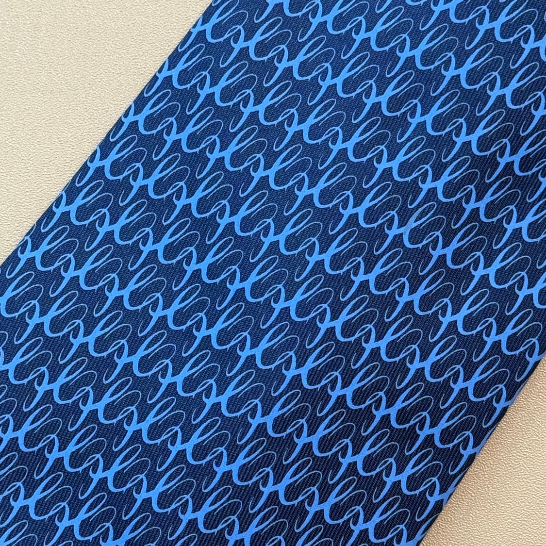 에르메스 Hermes 빈티지 레트로 실크 넥타이 상품이미지2