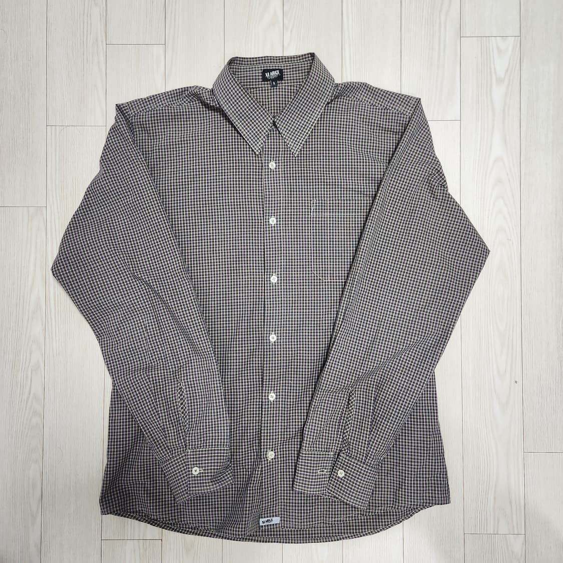 엑스라지 체크셔츠 상품이미지1