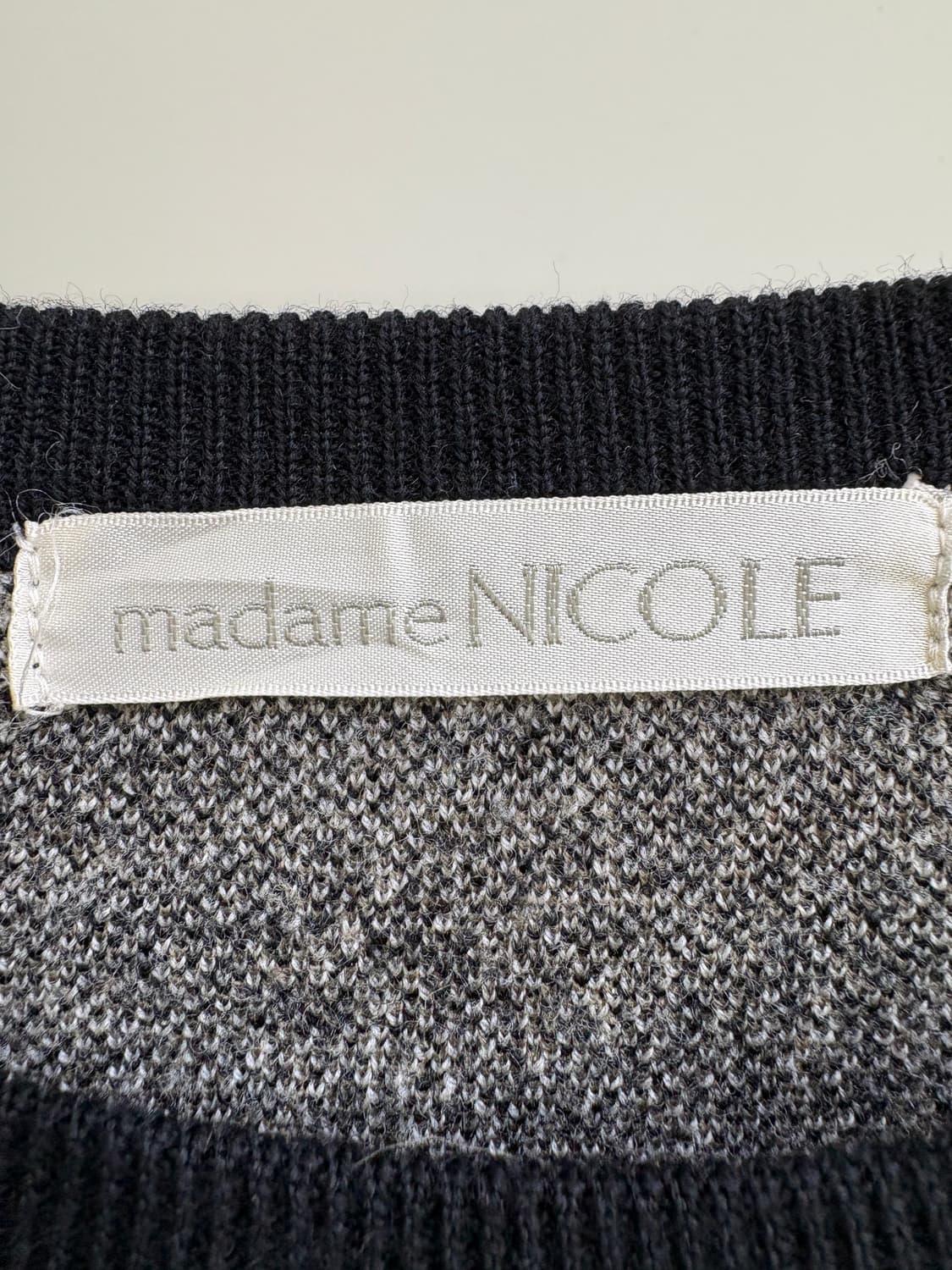 NICOLE (Made in Japan) 니트 상품이미지7