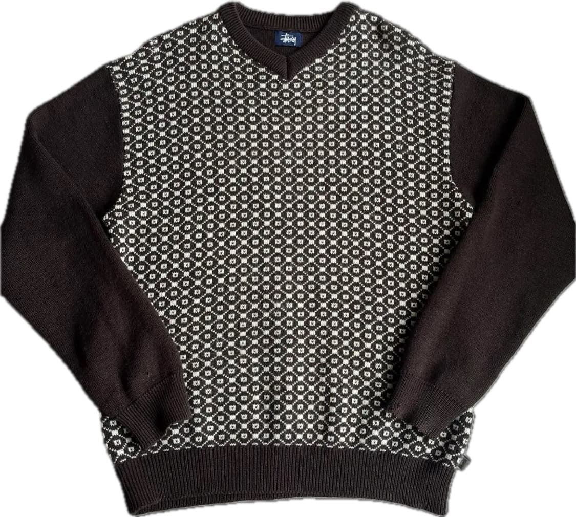 [S] 스투시 빈티지 니트 상품이미지1