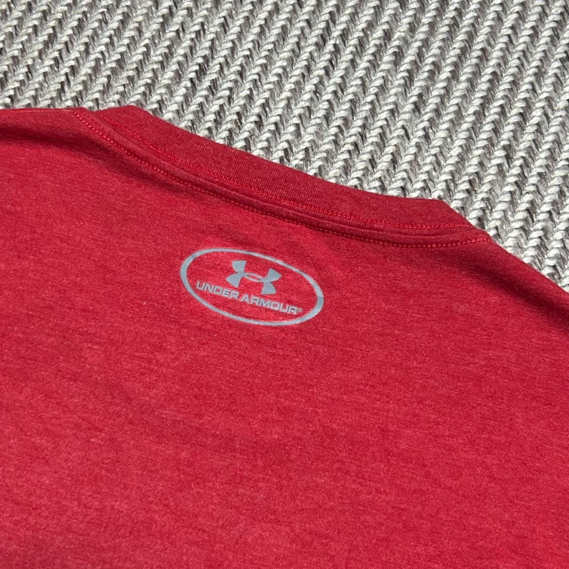 [S] Underarmour 언더아머 빅로고 레드 반팔티 상품이미지4