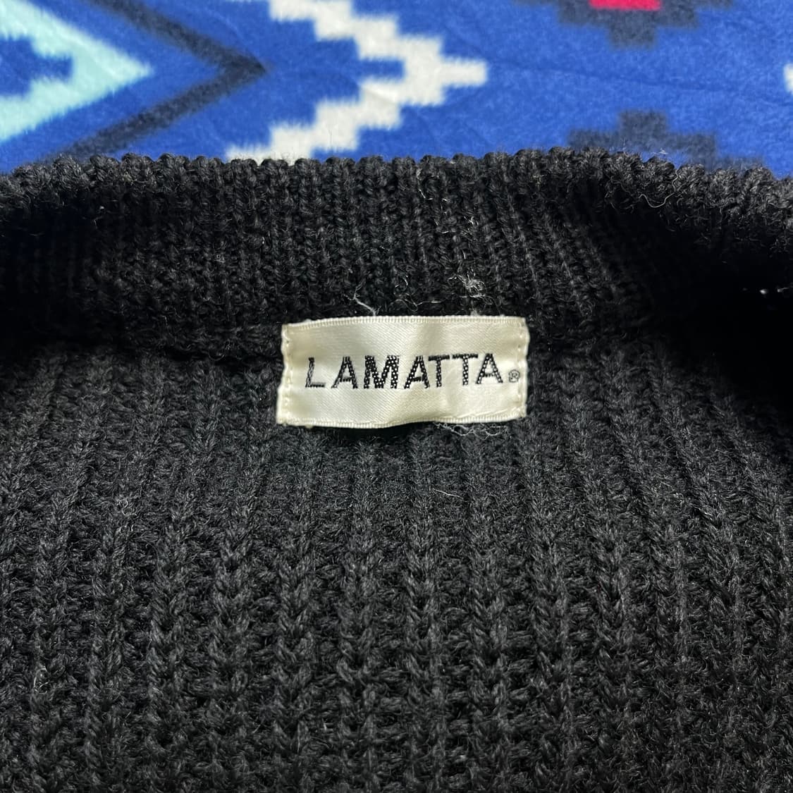 90s LAMATTA 빈티지 울100 가디건(실측확인) 상품이미지2