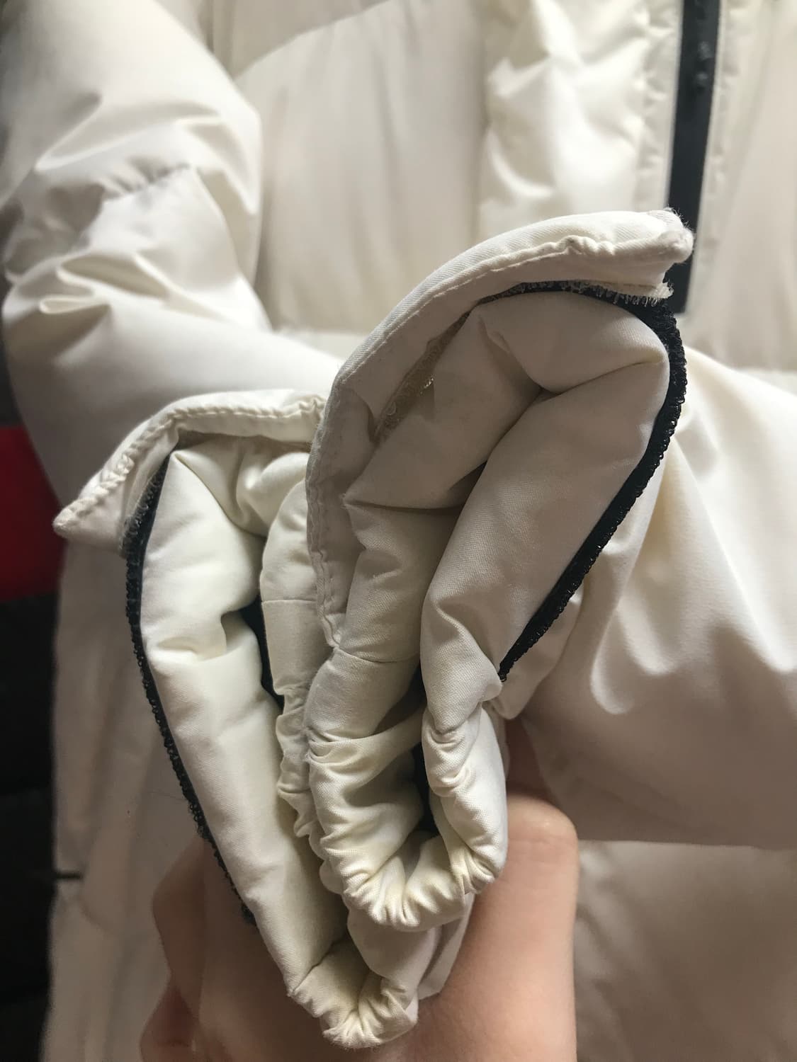 노스페이스 화이트 롱패딩  상품이미지2