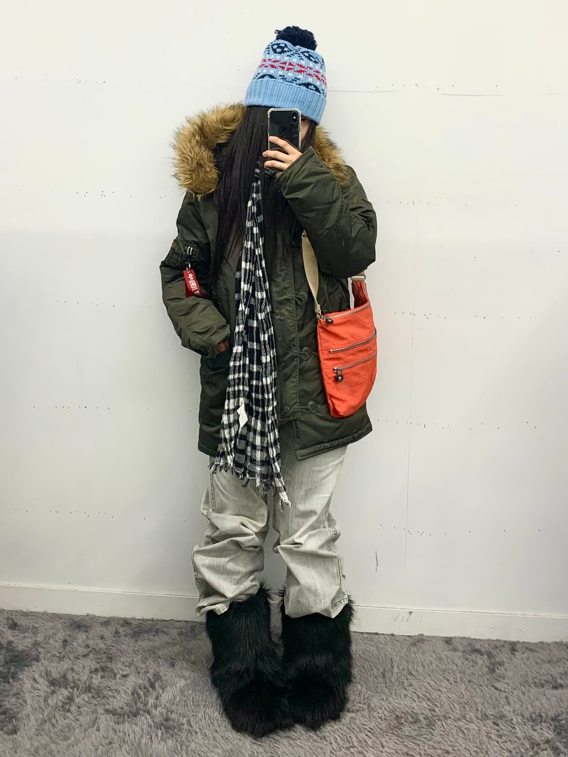 그레이 워싱 데님 상품이미지2