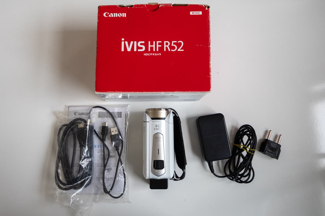 Canon iVIS HF R52 / 빈티지 디지털 캠코더 상품이미지9