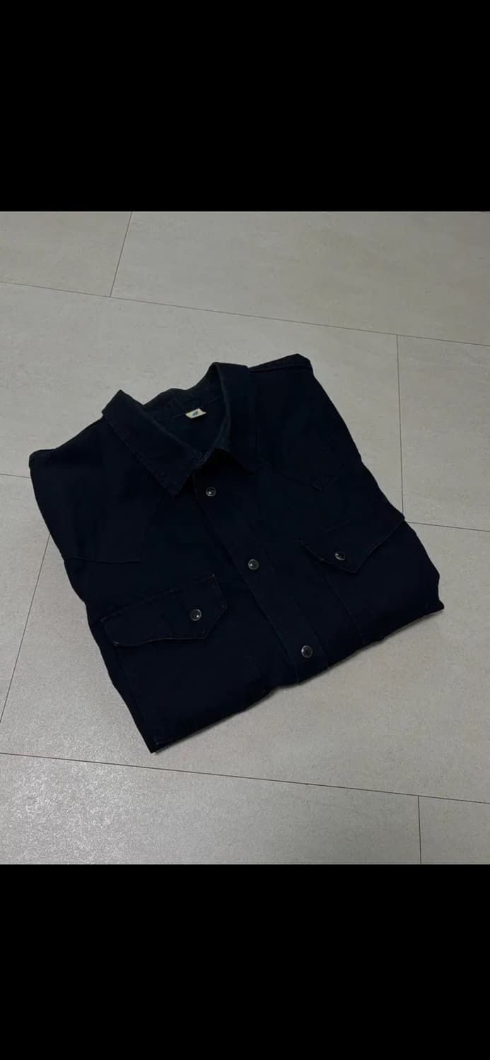 퓨어 블루 재팬 인디고 웨스턴 데님 셔츠 상품이미지1