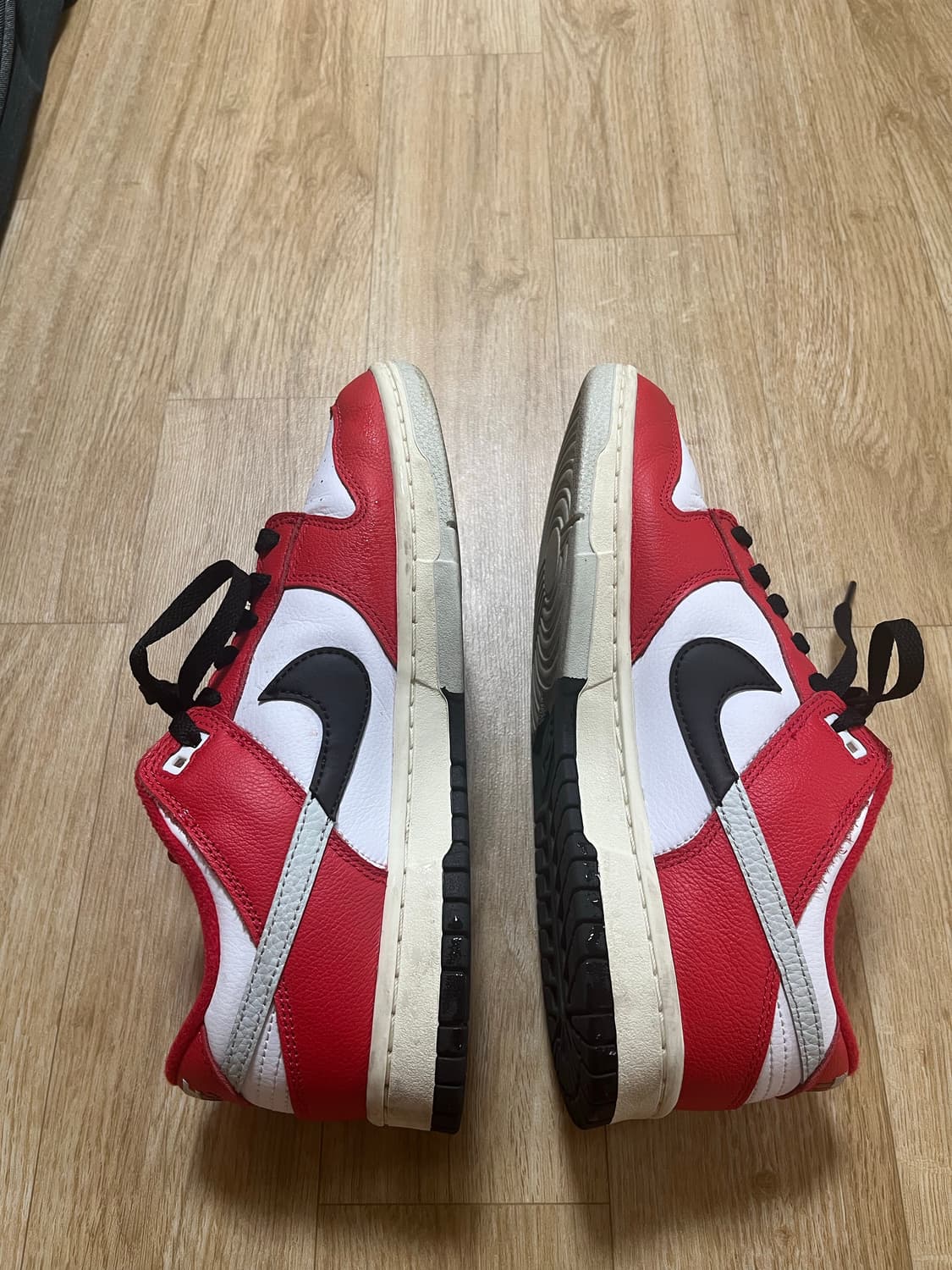 나이키 덩크로우 retro rpm university red/black 상품이미지4