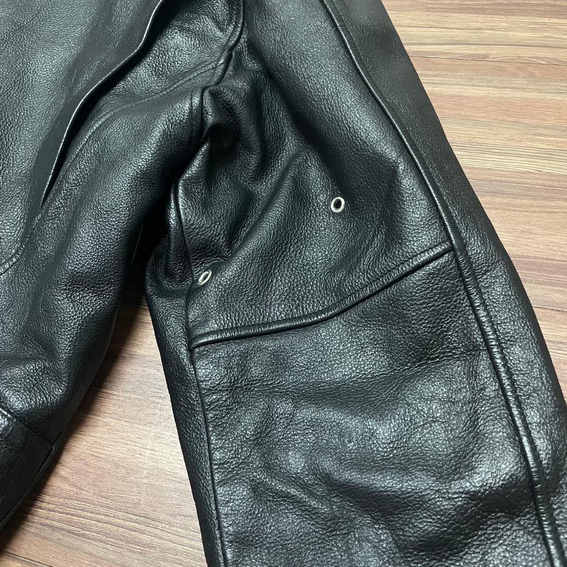 휴고보스 boss 오버핏 더블 라이더 가죽 레더 바이커 자켓 xxl 상품이미지8