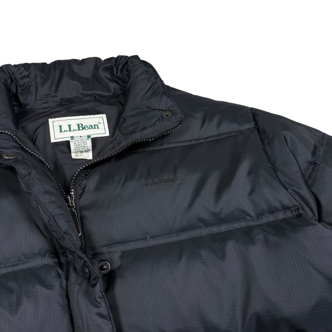 엘엘빈 블랙컬러 구스다운 푸퍼 패딩 상품이미지2