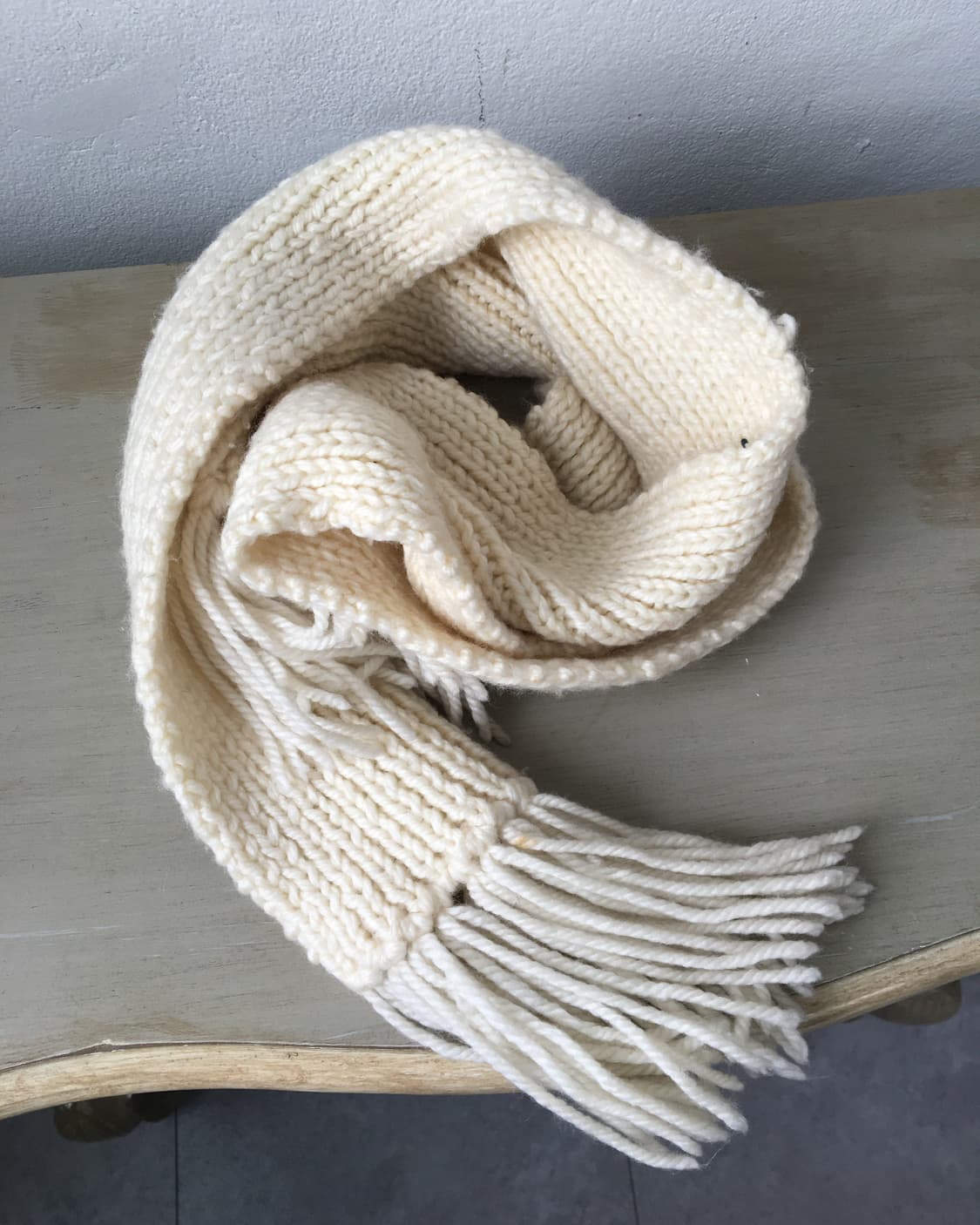 fringe knit muffler 상품이미지1