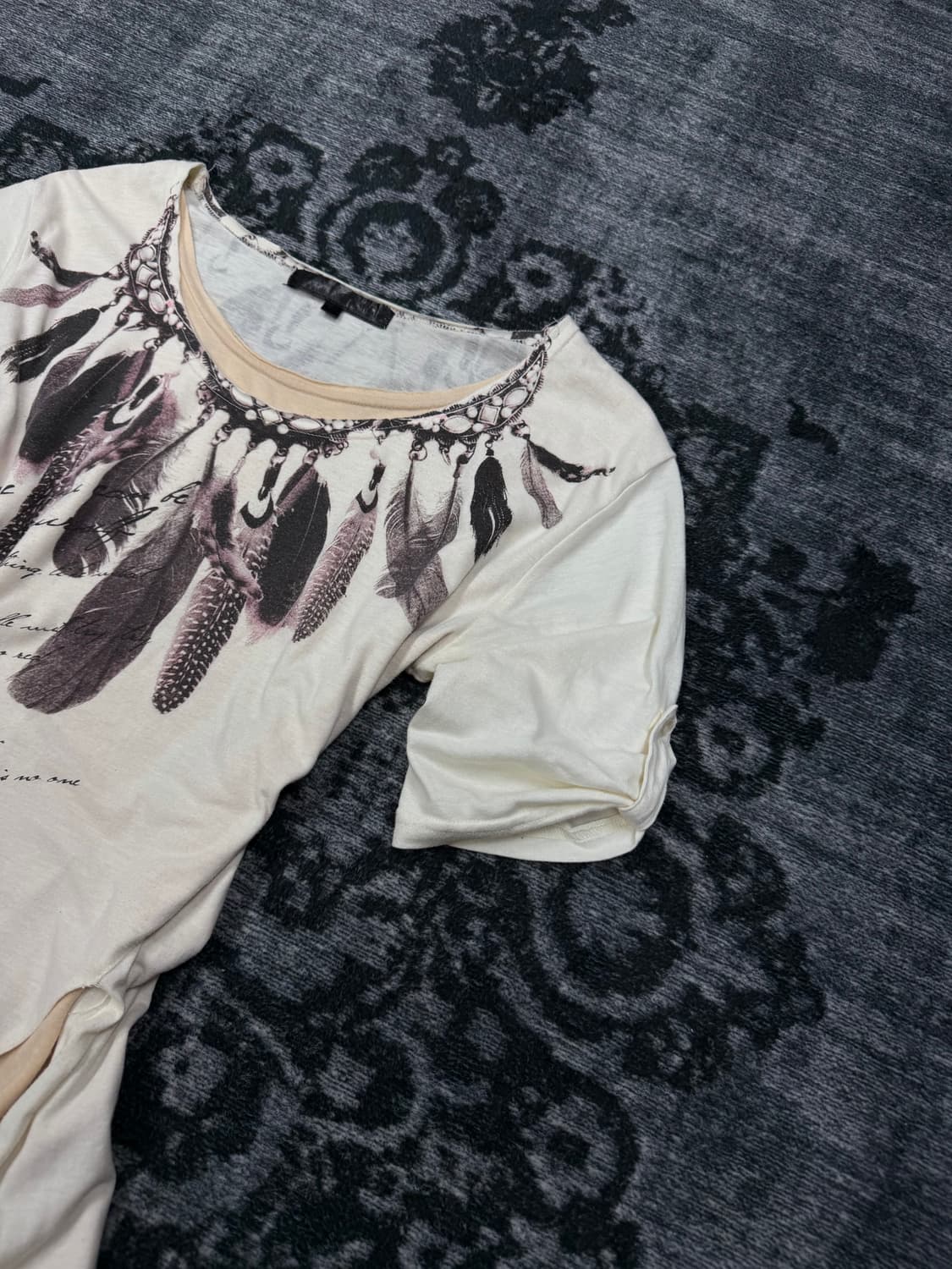 Japanese 00s archive native feather laye 상품이미지3