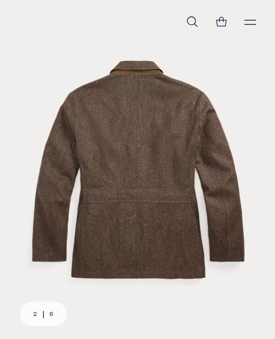 RRL 언컨스트럭티드 울 블렌드 스포츠 코트 상품이미지2